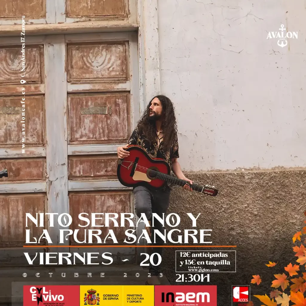 Avalon Café Zamora - Nito Serrano «La Pura Sangre» en Vivo en Avalon Cafe Zamora