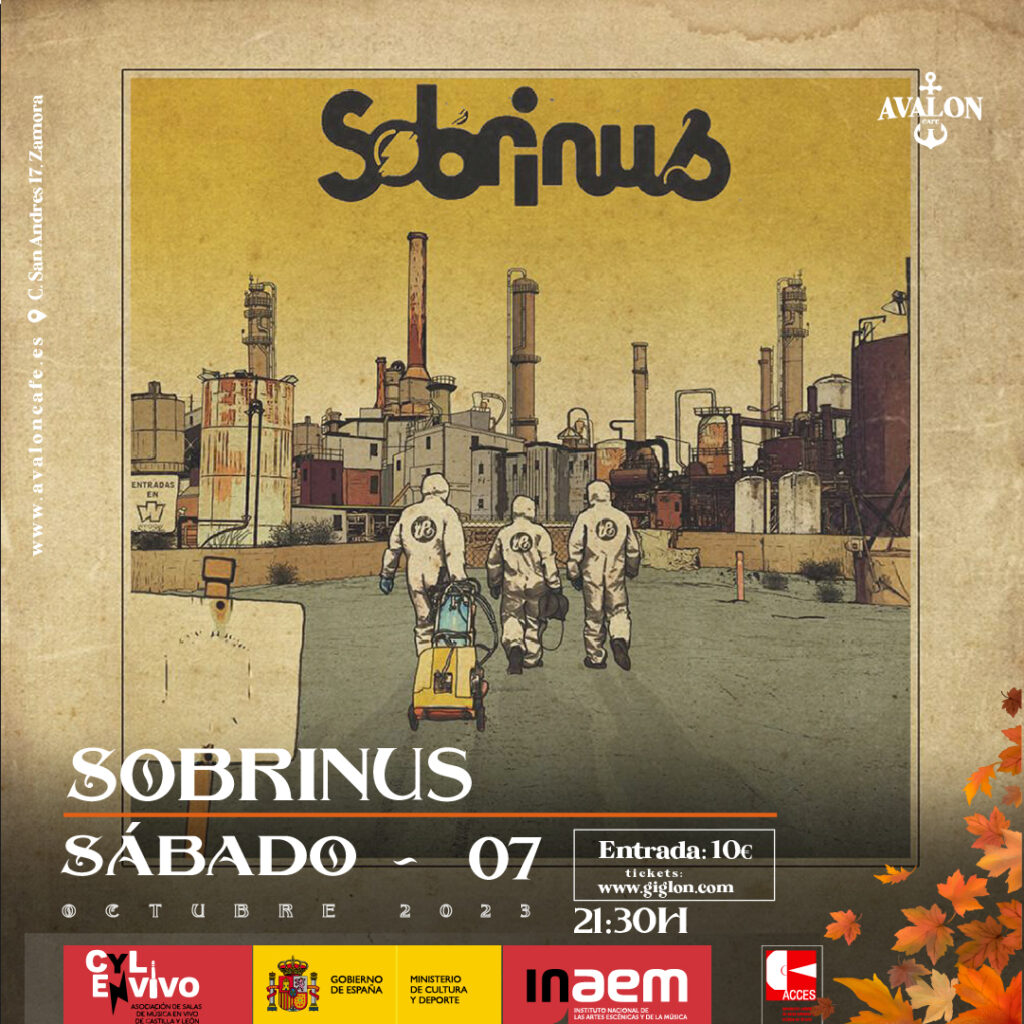 Avalon Café Zamora - Evento Imperdible: SOBRINUS en Vivo en Avalon Cafe Zamora