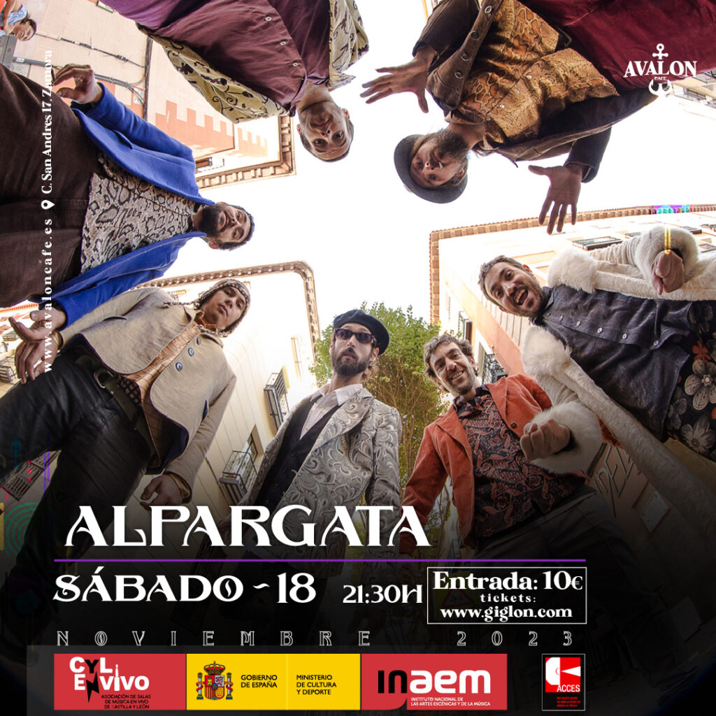 Avalon Café Zamora - 🎶ALPARGATA regresa al Avalon el sábado 18 de Noviembre. 🎤