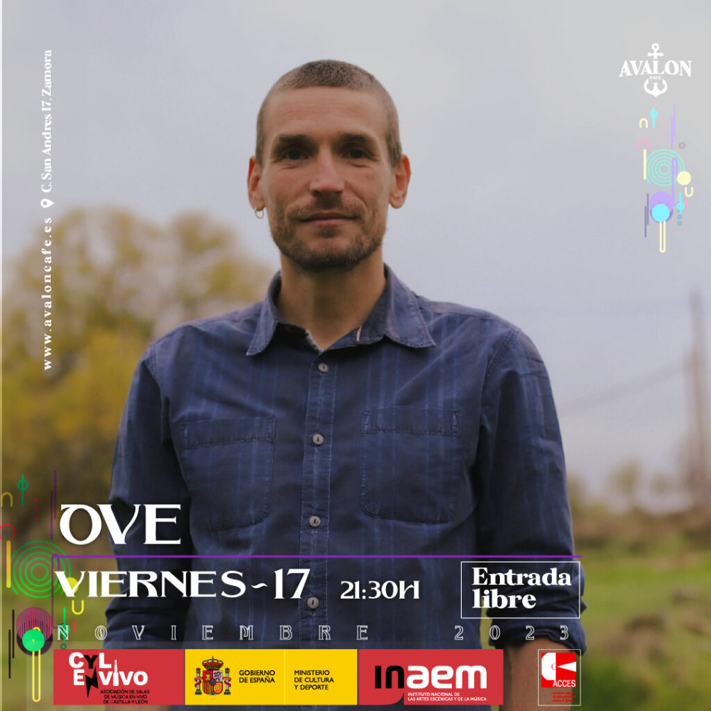 Avalon Café Zamora - OVE (Alejandro Ovejero) Regresa al Avalon Cafe: Una Noche de Folk y Melancolía en Zamora