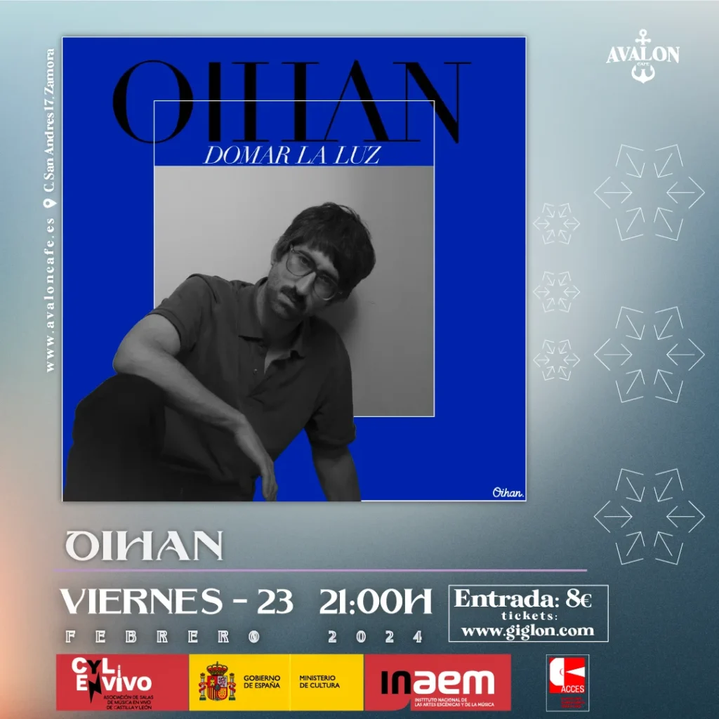 Avalon Café Zamora - Vive la Experiencia Musical en Vivo con OIHAN: Domar la luz.