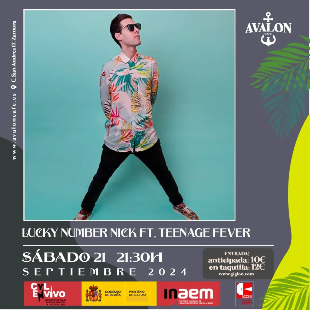 Avalon Café Zamora - Lucky Number Nick Ft. Teenage Fever