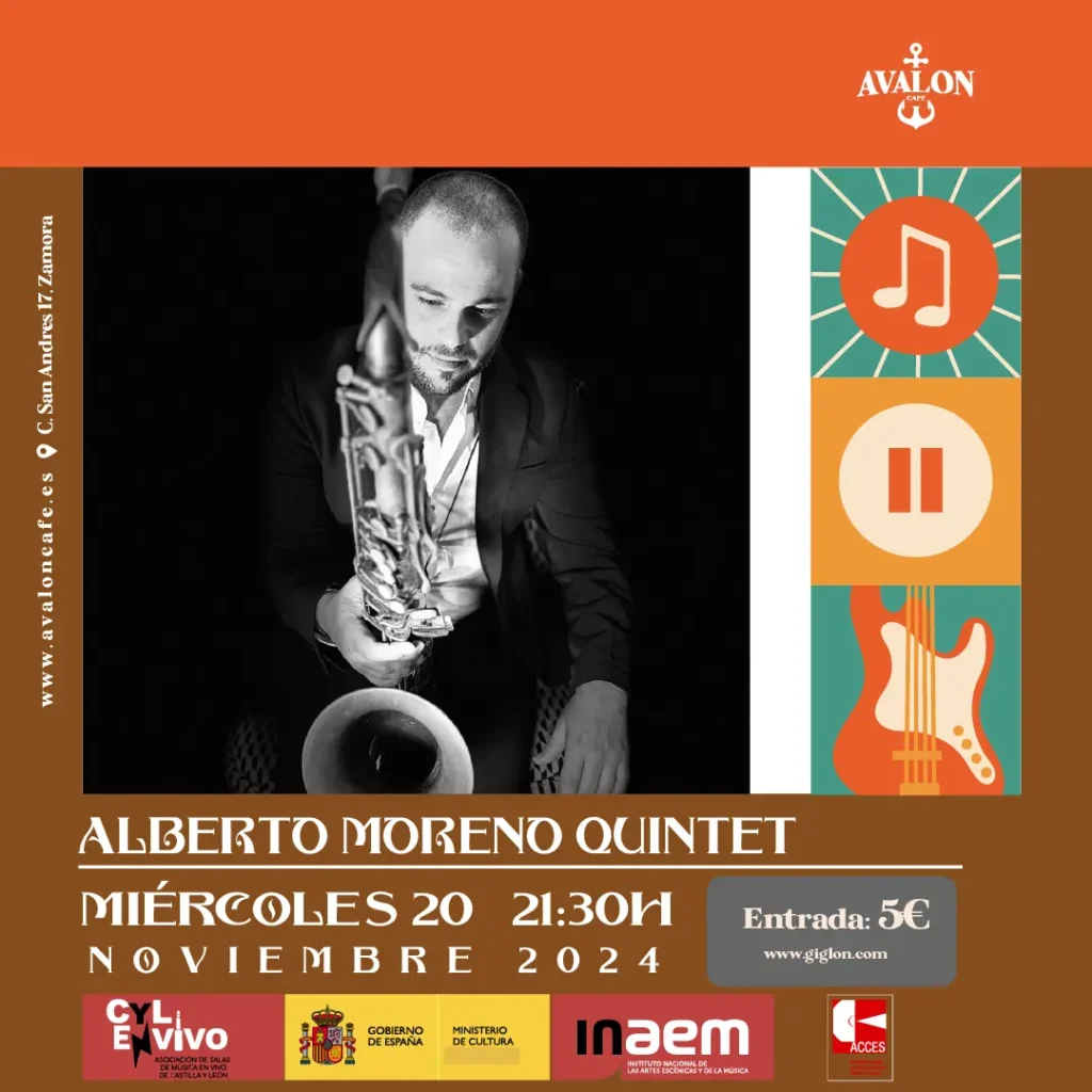 Avalon Café Zamora - Alberto Moreno Quintet