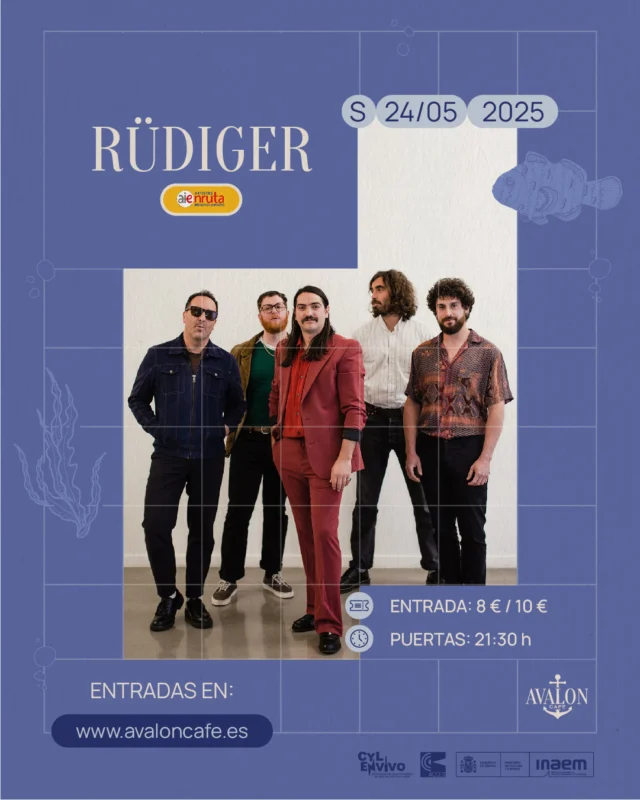 @rudiger_music subirán a bordo del Avalon el sábado 24 de mayo a las 21:30 h.🎸 Rüdiger es el proyecto en solitario de Félix Buff. Un cambio de tercio total en el que cambia las baquetas por liderar un universo sonoro que bebe del folk americano, germen del rock más clásico. Una vuelta al origen, a lo más profundo, a la raíz.⛵ Más información y entradas en: https://entradium.com/events/rudiger-aienruta-zamora
.
#AvalonCafé #músicaendirecto #Zamora #zamorasuena